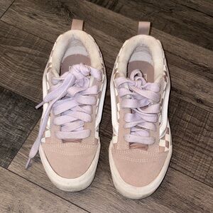 Vans Women's Sneakers in Pink and White